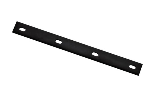 16" x 1-1/2" Black Finish Mending Plate. These mending plates are designed for furniture, countertops, shelving support, chests, cabinets. Allows for quick & easy repair of items & home, workshop, industrial applications. Steel material with a black finish. Screws not included. National Hardware Model No. N351-458.