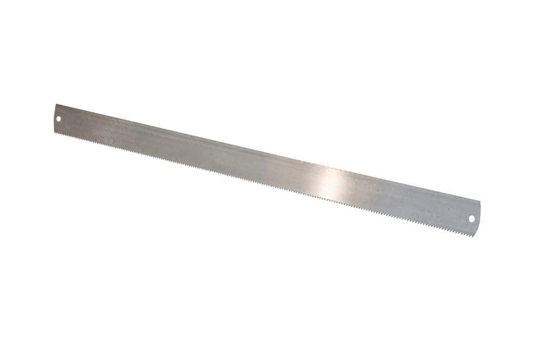 Ulmia Frame Saw Blade 9 TPI 600 mm Blade. A replacement saw blade made by Ulmia in Germany. Medium saw teeth with slight push-to-cut orientation for fine & precise cuts, cross cutting tenons & sawing dovetail tenons. Replacement blade for Ulmia web saw. Made in Germany.
