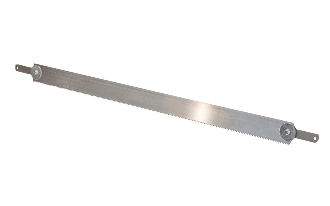 Ulmia Frame Saw Blade 9 TPI 600 mm Blade. A replacement saw blade made by Ulmia in Germany. Medium saw teeth with slight push-to-cut orientation for fine & precise cuts, cross cutting tenons & sawing dovetail tenons. Replacement blade for Ulmia web saw See here.   Made in Germany.