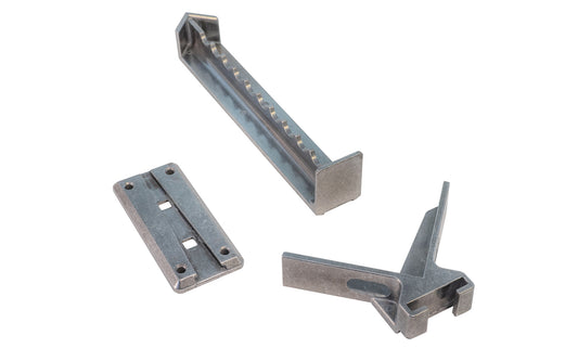Dubuque 3-PC Miter Attachment set is designed to be used with the universal UC 76 Scuff Clamp. Dubuque Clamp Works "Miro Moose".   Made in USA.