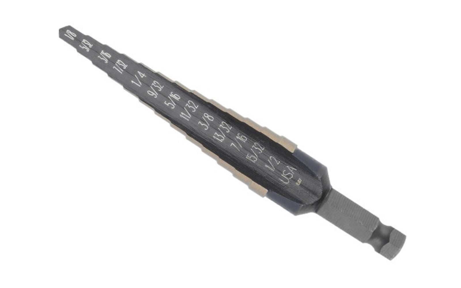 Irwin #1 Unibit - 1/8" to 1/2". Single concave flute design creates perfectly round holes in thin materials including steel, brass, copper, and aluminum. Constructed of industrial grade, high speed molybdenum steel. SpeedPoint tip for fast starts.