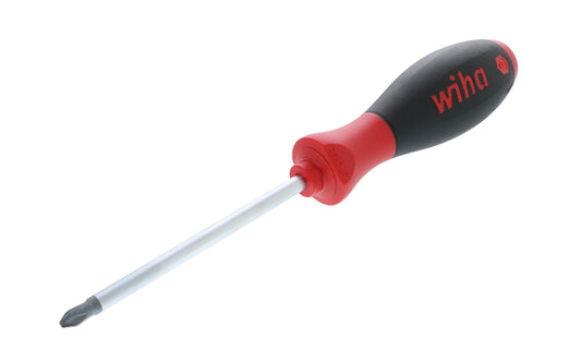 Wiha #2 Phillips Screwdriver with "SoftFinish" Grip. Premium quality tool steel for strength & durability. Wiha Model No. 31115. 8-3/4" overall length.   Made in Germany.