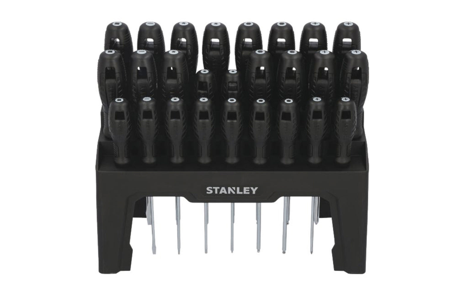 Stanley 26-Piece Screwdriver Set & Stand. Model STY-STHT60836. 