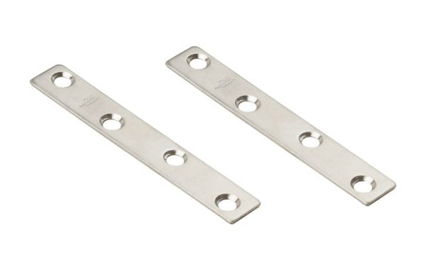 4" x 5/8" Stainless Mending Braces - 2 Pack