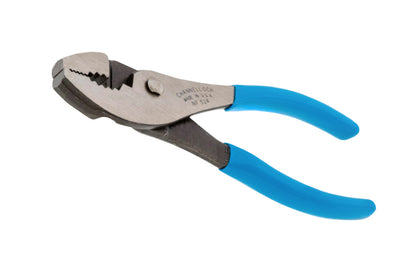 These 4-1/2" Channellock Slip Joint Pliers are versatile & easy to use. They feature a serrated jaw for a firm grip and an added wire cutting shear for soft wire. Channelock Slip Joint Pliers are made in USA and forged from high carbon U.S. steel that is specially coated for ultimate rust prevention. Model 524.