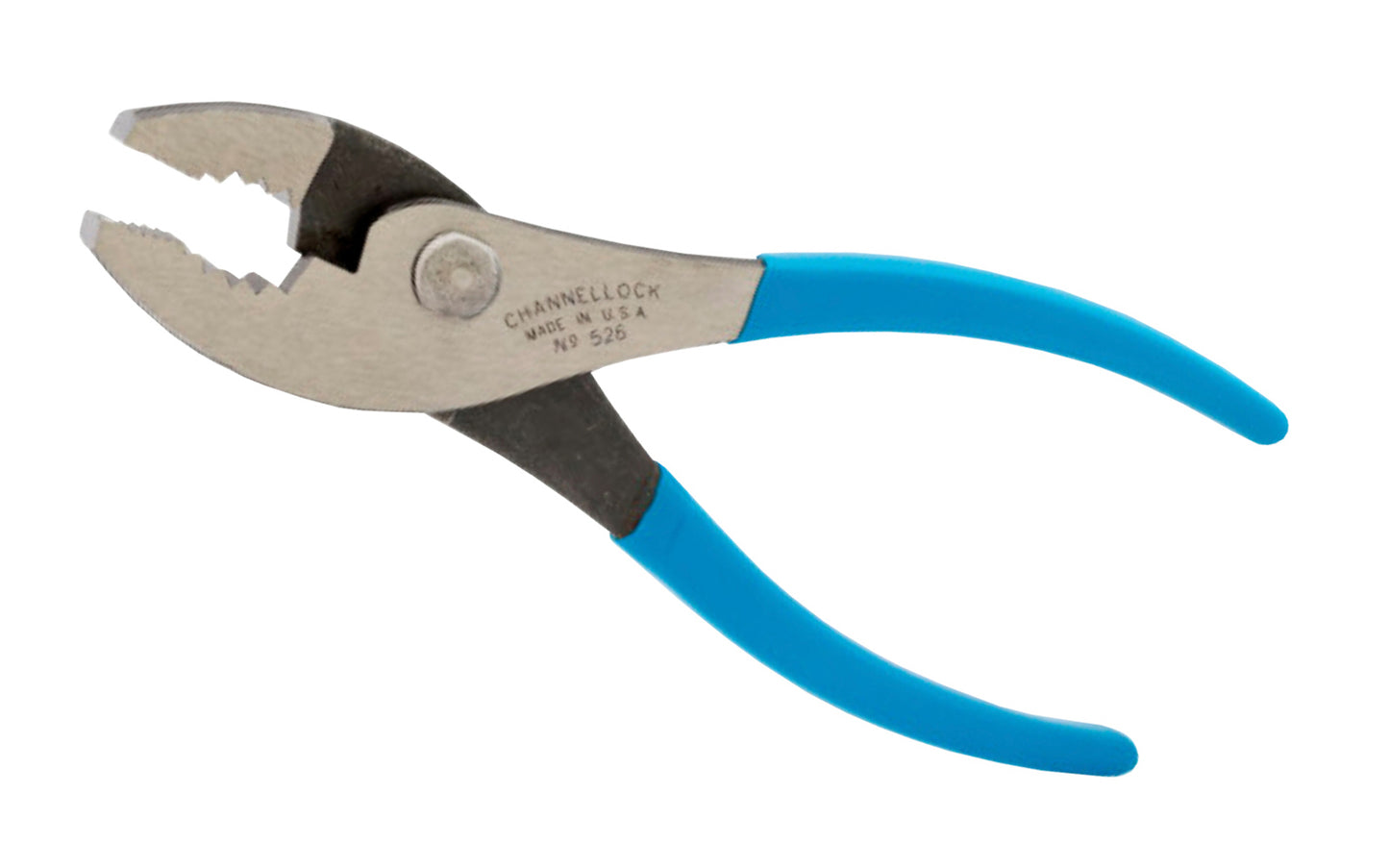 These 6-1/2" Channellock Slip Joint Pliers are versatile & easy to use. They feature a serrated jaw for a firm grip and an added wire cutting shear for soft wire. Channelock Slip Joint Pliers are made in USA and forged from high carbon U.S. steel that is specially coated for ultimate rust prevention.  Made in USA.