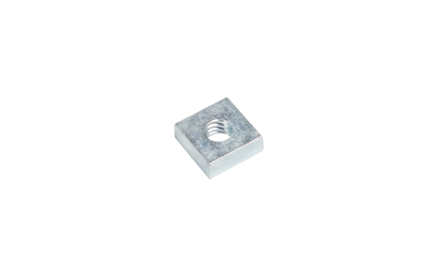 6-32 Square Nut - Zinc-plated steel