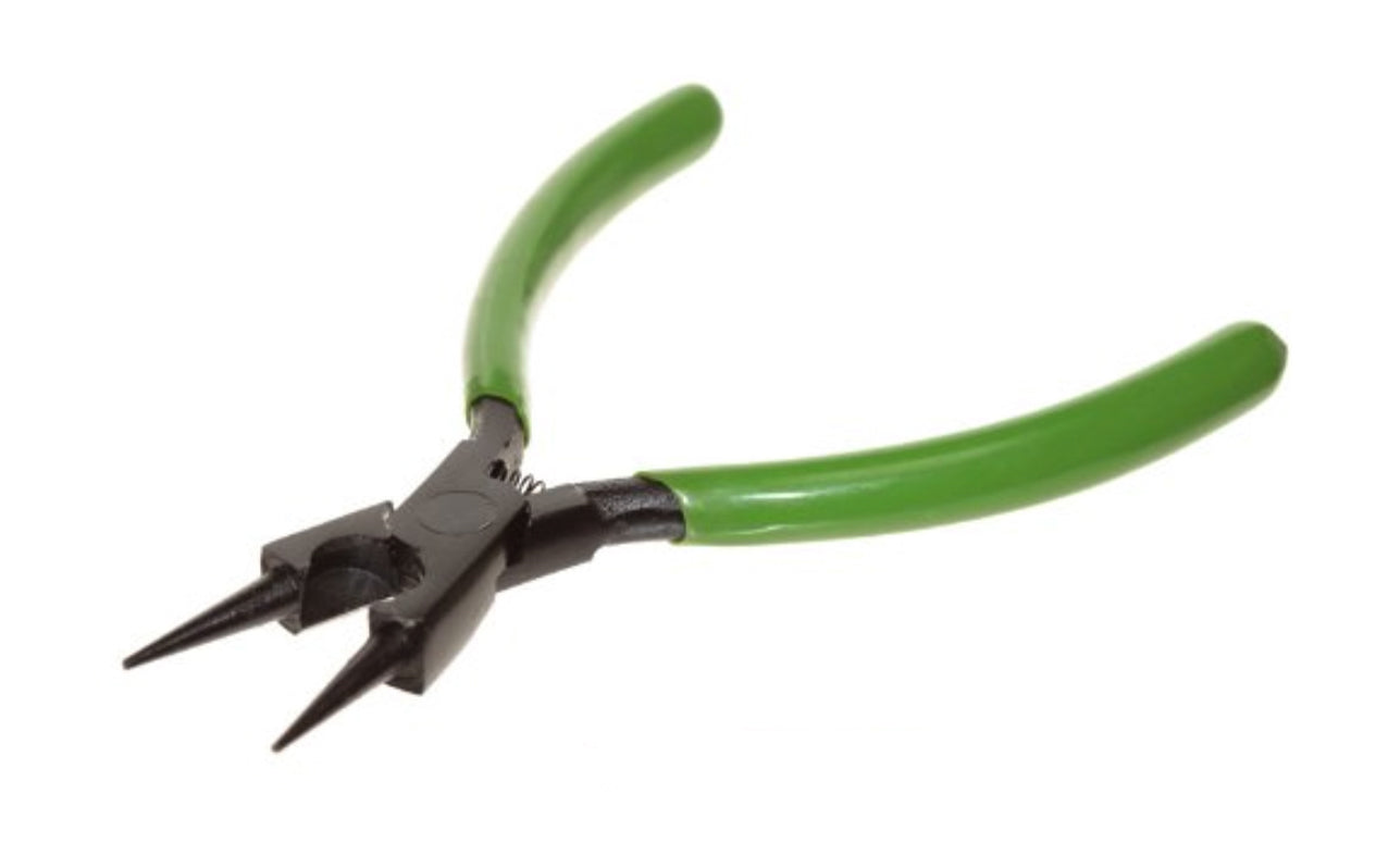 5" Round Nose & Wire Cutter 'Rosary' Pliers. Made by SE. Model 7228RB.