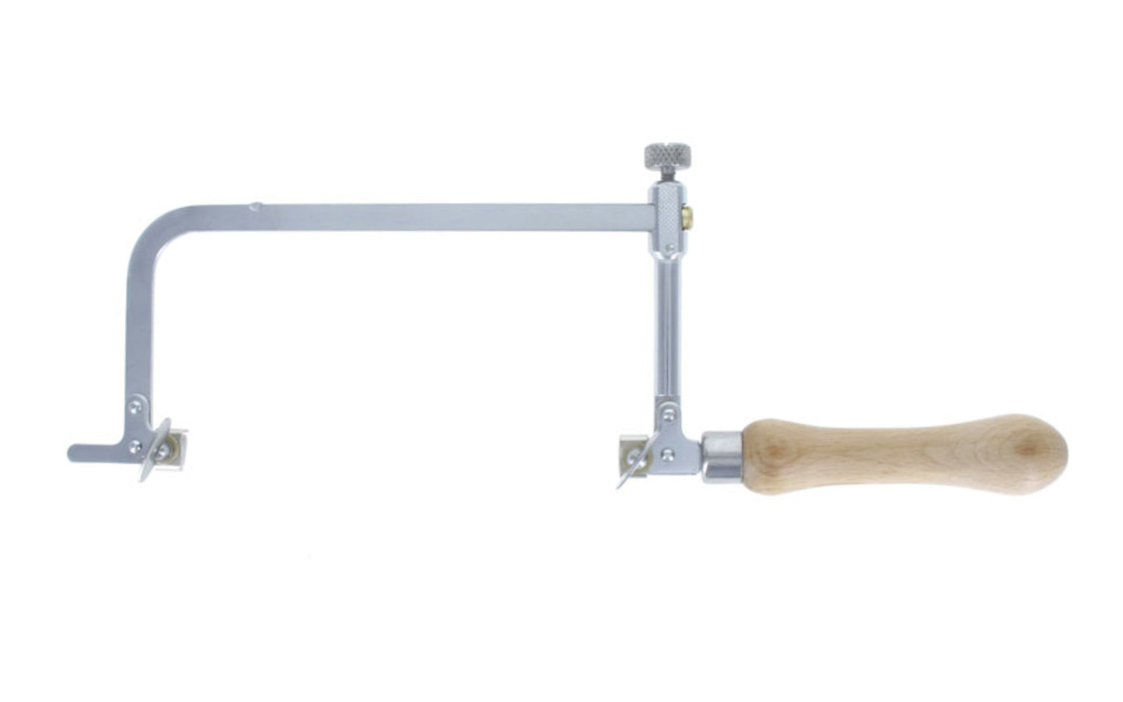 A basic & economical 3" adjustable jeweler's saw frame. Accepts 3" length blades. Blades not included. Made by SE.