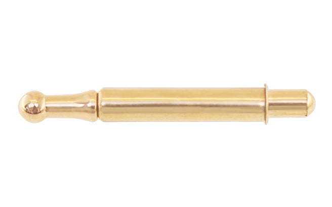 Vintage-style Hardware · Solid Brass Sash Window Spring Bolt. These spring bolts are designed to secure wood window sashes in place. Other uses include for removable screens & outswing casement windows. Unlacquered brass (the un-lacquered brass will patina over time). Non-lacquered brass