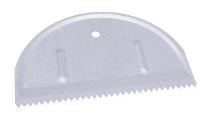 Marshalltown contractor-grade QLT Notched Spreaders are made of galvanized material to prevent rust. V shaped notched patterns. Made in the USA with Global Materials. 3/16" V-Notched Spreader.  Model 978 ~ Made in USA ~ 035965058124