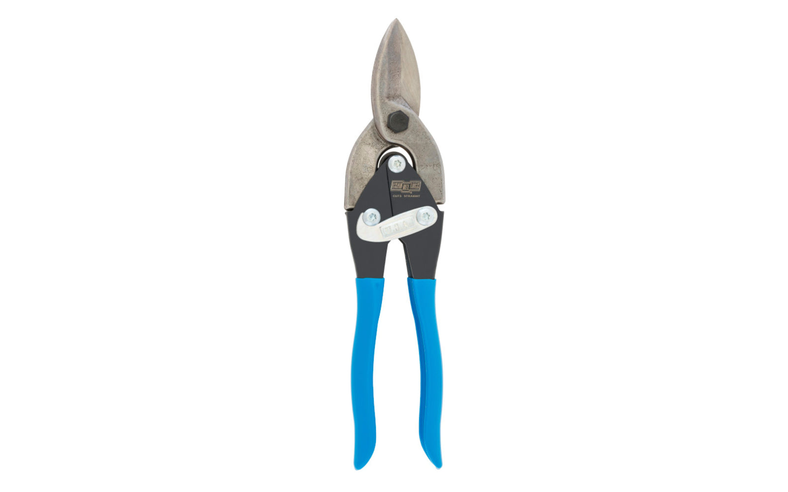 These 10" Channellock Utility Snips are great for making quick & easy cuts through thin materials. Easily cut curves, straight & trim cuts through 24 ga cold rolled steel, vinyl, plastic, and rubber. The blades are forged from molybdenum alloy steel for durability & strength. Channelock Model 610SS.  Made in USA.