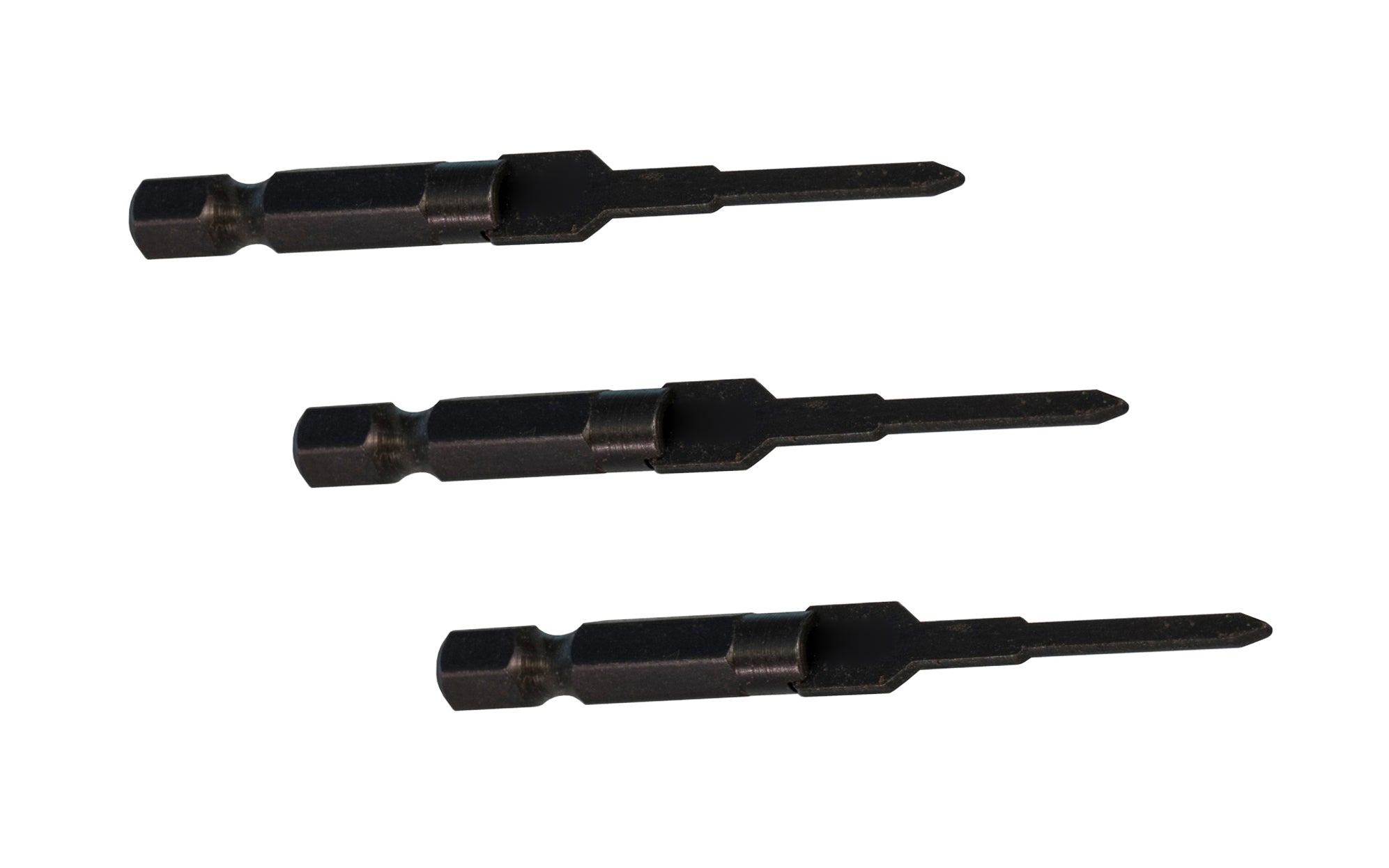 Insty-Bit 3-PC Spade Countersink Bit Set with Hex Shank - #6, #8, #10
