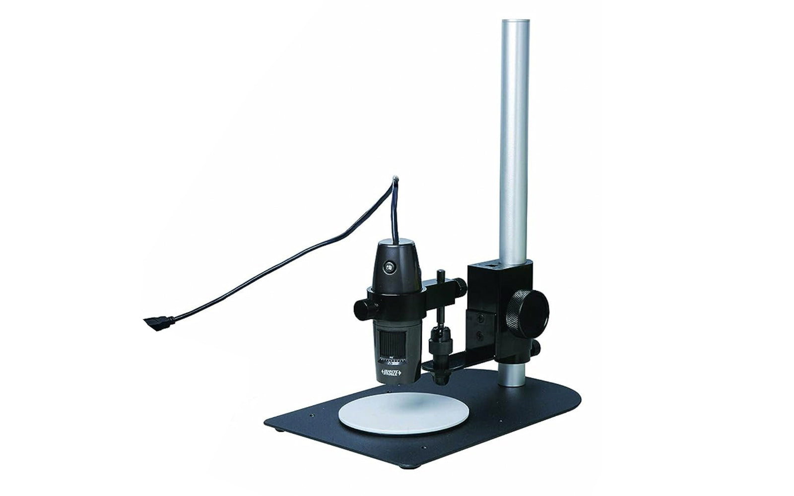 Insize Digital Measuring Microscope ISM-PM200SA. Able to take pictures & videos. Magnification: 10X-200X. Pixel: 2M (resolution: 1600x1200). With stand. Power Supply: USB Cable.