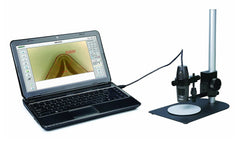 Insize Digital Measuring Microscope ISM-PM200SA. Able to take pictures & videos. Magnification: 10X-200X. Pixel: 2M (resolution: 1600x1200). With stand. Power Supply: USB Cable.