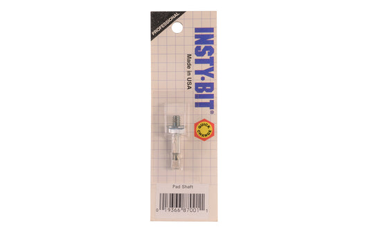 Insty-Bit Quick Pad Shaft - 1/4-20 Thread.  Made in USA.