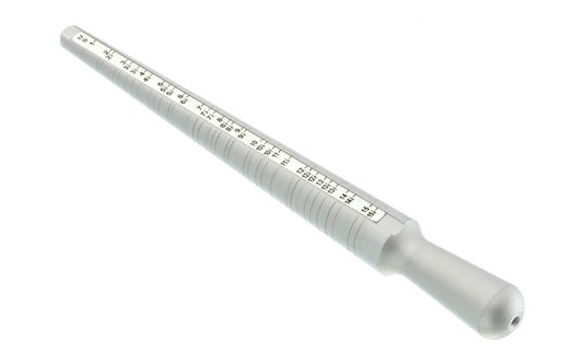 10" Aluminum Ring Stick. Ideal for professional jewelers, jewelry makers, & hobbyists.