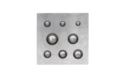 2" x 2" x 2" Steel Dapping Block. This steel dapping block is ideal for use by hobbyists, jewelers, and craftsmen for shaping metals & other materials in jewelry making, metalworking, & other applications. & 2" x 2" x 2" size.