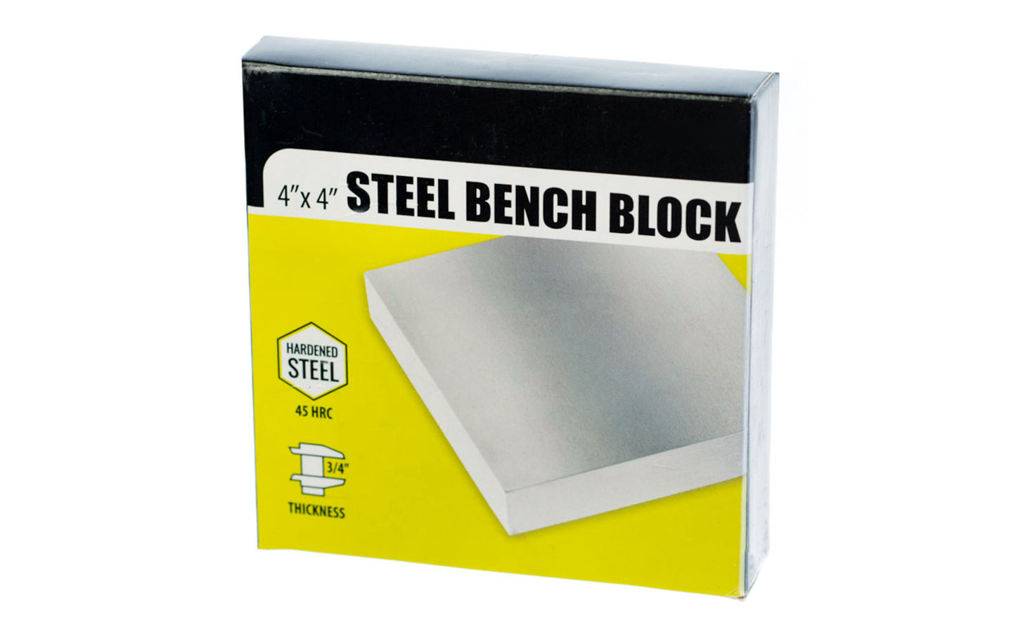 Steel Bench Block 4" x 4" x 3/4"