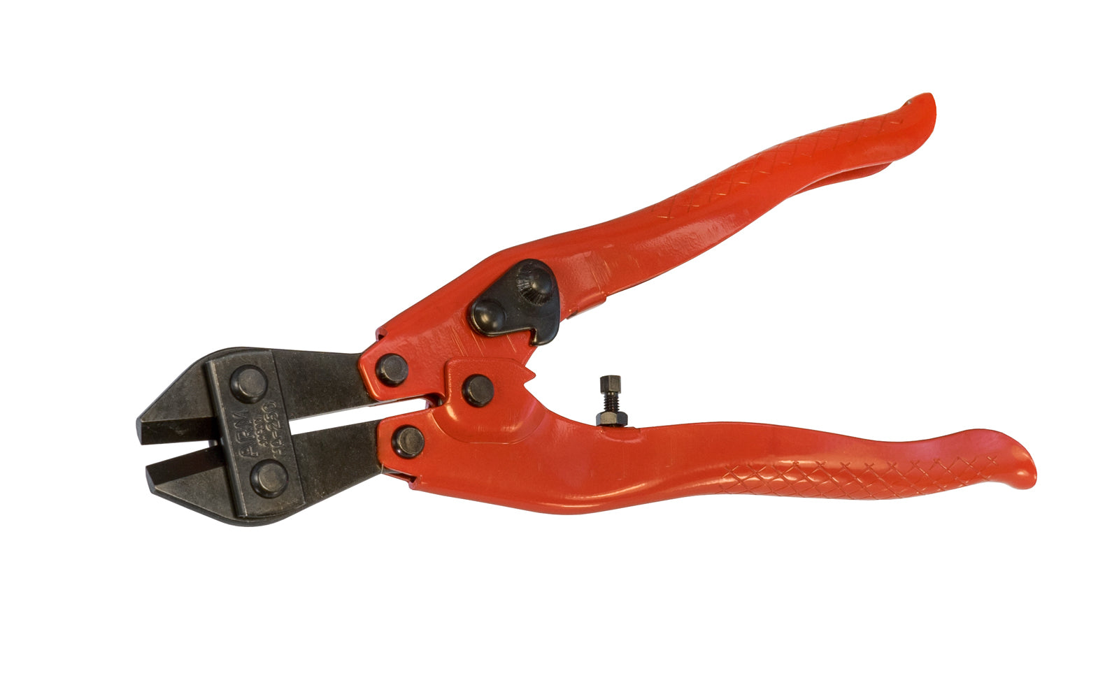 Japanese High Tensile Wire Cutter. Specially hardened jaws designed to cut 12-1/2 GA (.099" Diameter) high tensile wire. 9" (228 mm) overall length. Made in Japan.