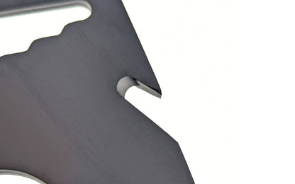 &nbsp;A basic camping axe with sheath. 4" long blade length &amp; 10" overall length. Six hex wrenches on axe ranging from 3/4" to 1/4", providing versatility for various fastening needs. Made by SE.