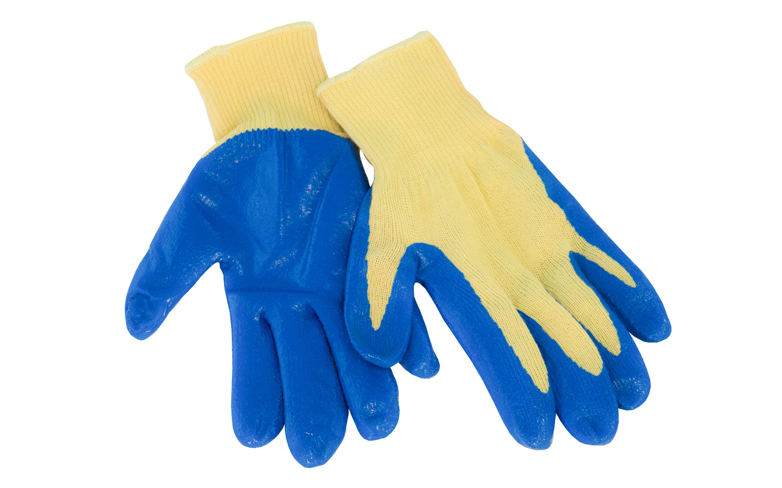 Kevlar with Blue Nitrile Palm Gloves. available in S, M, L and XL Sizes.