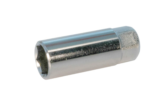 Spark Plug Socket 3/8" Dr. Chrome Vanadium Steel. Fits all spark plugs with 5/8" hex.