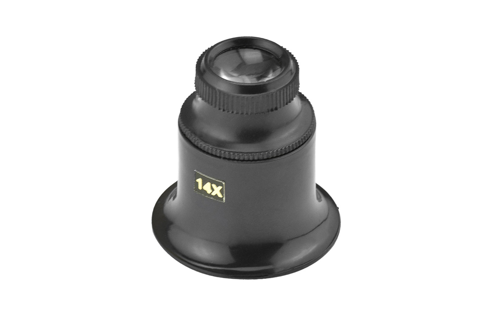 Glass Lens Plastic Eye Loupe. 14X magnification. 21 MM diameter lens. Jewelers Loupe made by SE.