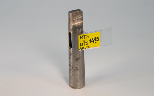 Morse Taper Adapter - MT3 to MT2