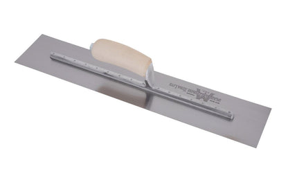 Marshalltown 20" x 4" Finishing Trowel with a blade that is tempered, ground, and polished for enhanced performance. MXS20.