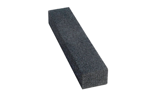  Norton coarse grit Crystolon (silicone carbide) abrasive stone. To improve sharpening & reduce clogging, use with oil. 3-1/2" length x 3/4" width - 1/2" x 3/16" thickness. Oilstone made by Norton, Saint Gobain. Model CJT-63.