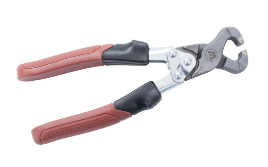 Marshalltown Compound Tile Nippers. 9" length. Comfortable soft-grip handles.