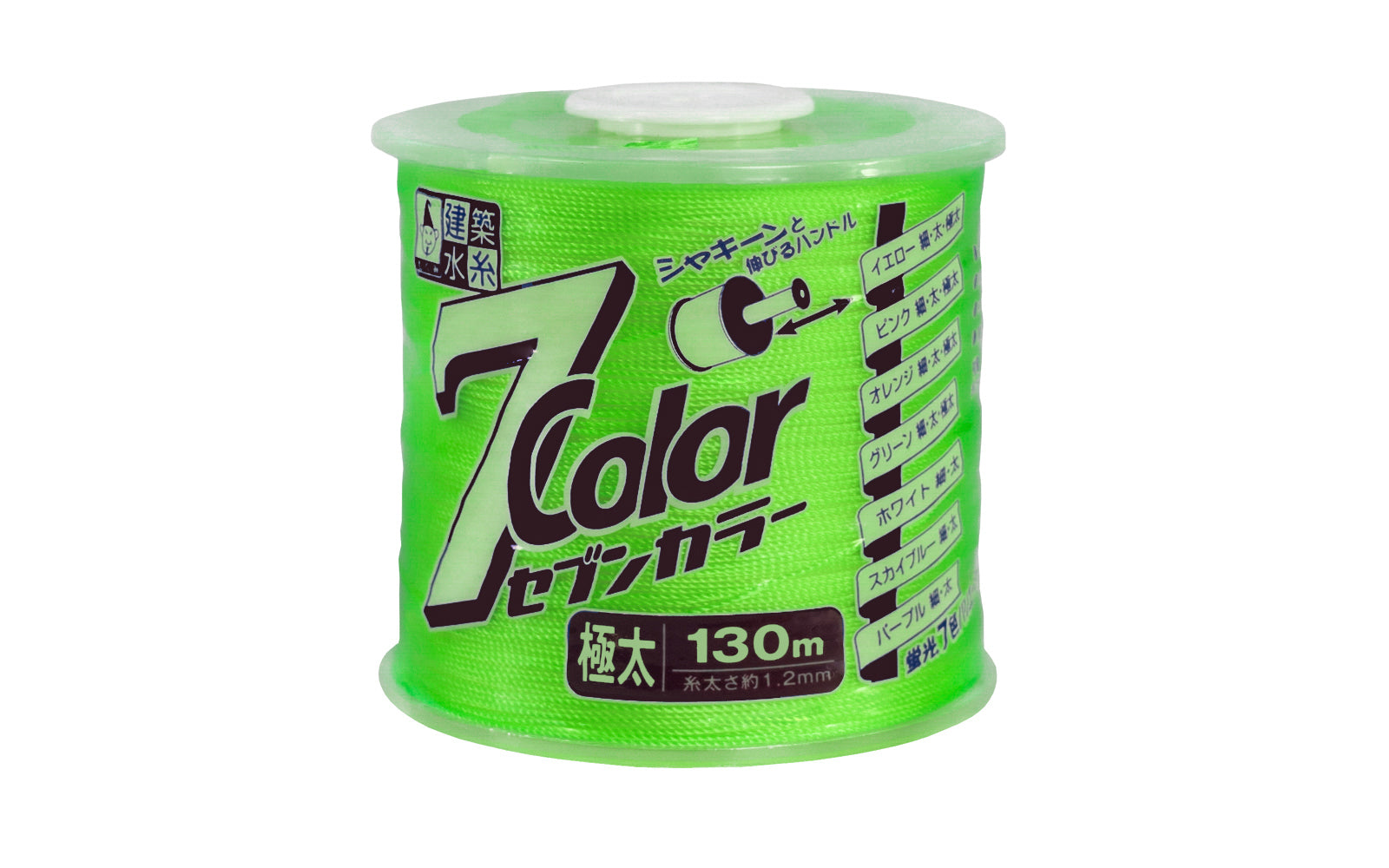 Pt4a Jet Line String 1.2 mm Layout String Line 'Jet Line' ~ Fluorescent Green – Hardwick & Sons