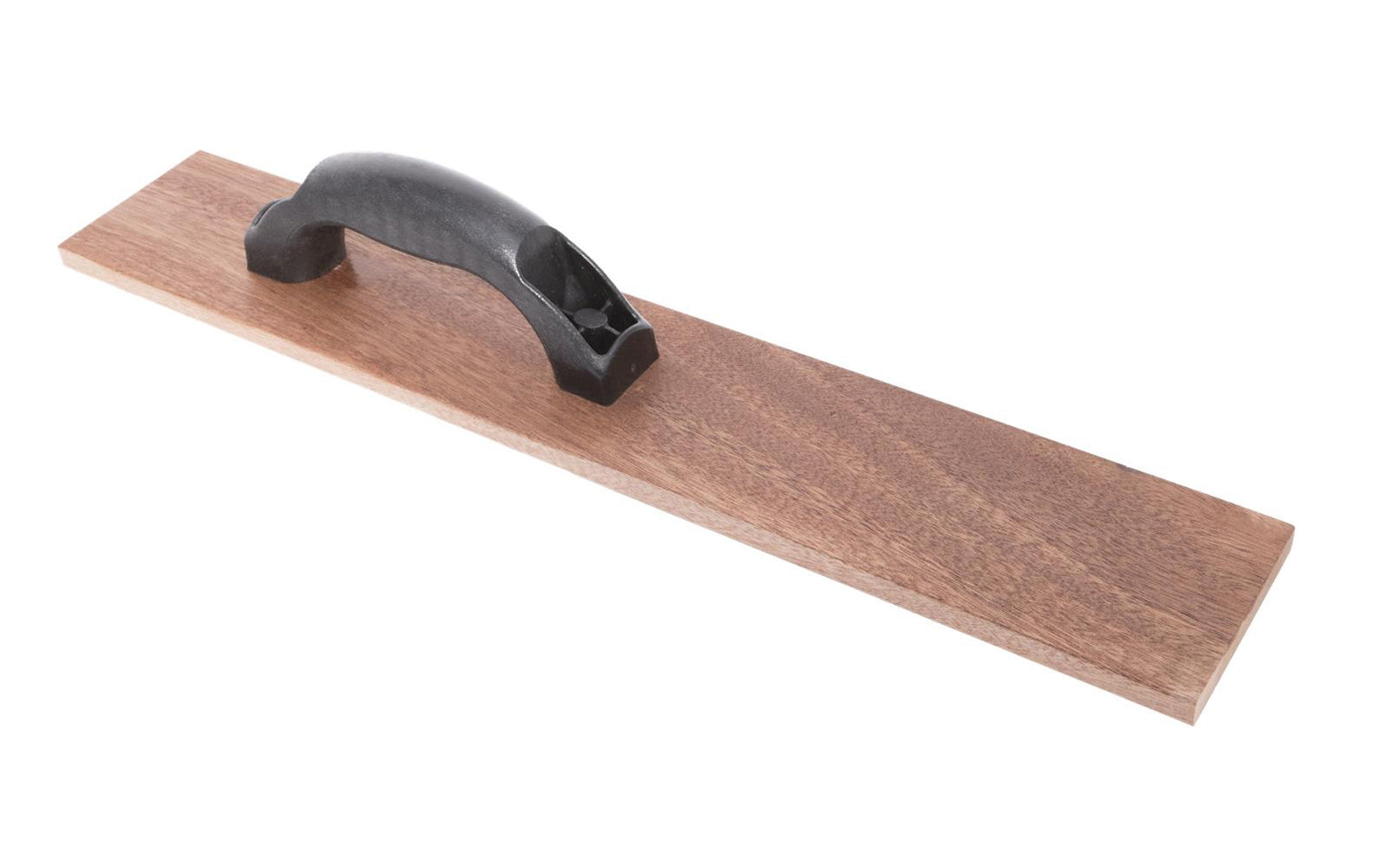 Marshalltown 20" x 3-1/2 QLT Wood Hand Float. Contractor-grade QLT Wood Hand Float made from a 1/2" thick seasoned mahogany. The wood hand floats are ideal for slightly rougher concrete finishes, steps, and working in color hardener. Made in USA ~ Model WF948 ~ 035965045209