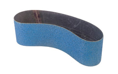 Norton 4" x 24" Sanding Abrasive Belts - Single Belt. Zirconia Alumina Abrasive Sanding Belts. Anti-static backing for superior dust control & extraction. Norton Abrasives. Made in USA.