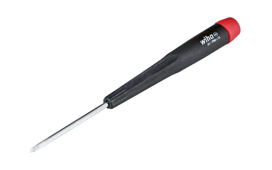 Wiha Phillips precision screwdriver made out of hardened CRM72 tool steel. Excellent for working on small components & modern electronics. Easy spin control cap. Available in  #000,  #00,  #0,  #1  sizes. Made in Germany. 
