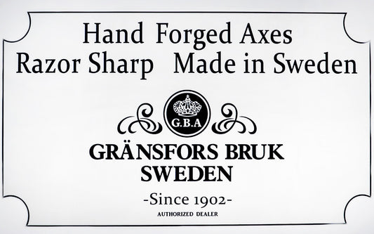 Gränsfors Bruk Hickory Handle for No. 490-2 Double Bit Working Axe
