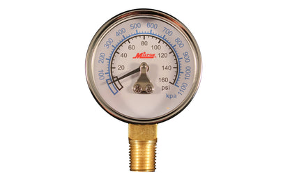 Milton 1/4" NPT Pressure Dial Gage - 1194