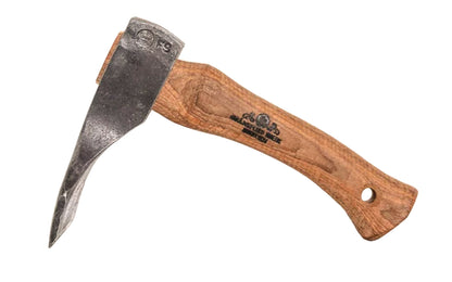 Made in Sweden · Gränsfors Bruk Small Straight Hand Adze No. 476-80 Model ~ 2-3/16" cutting edge (80 mm). Made of high carbon Swedish steel ~ Hand-forged adze.