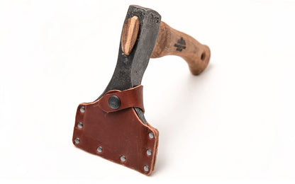 Made in Sweden · Gränsfors Bruk Small Straight Hand Adze No. 476-80 Model ~ 2-3/16" cutting edge (80 mm). Made of high carbon Swedish steel ~ Hand-forged adze.