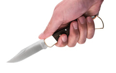 Buck Knives 110 Folding Hunter Knife & Leather Sheath ~ Model No. 0110BRS - Made in USA