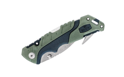 Buck Knives 660 Pursuit, Large Folding Knife with Guthook is a multi-purpose hunting knife, the Pursuit series fills the need for a mid-range hunting knife designed from the beginner to the experienced, serious hunter. Includes a polyester sheath. 3-5/8" long blade. Model 0660GRS-B. 033753151583