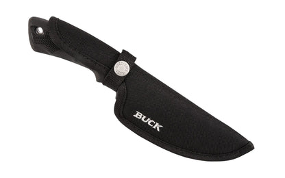 Buck Knives 685 Bucklite, Max II Large Fixed Blade Knife with Guthhook is perfect for hunting or as a general outdoor knife. The ergonomic handle is constructed out of Dynaflex rubber for a superior grip, performance, & lightweight 8-7/8" overall length. Model 0685BKG-B. 033753146053. Full tang fixed blade buck knife.