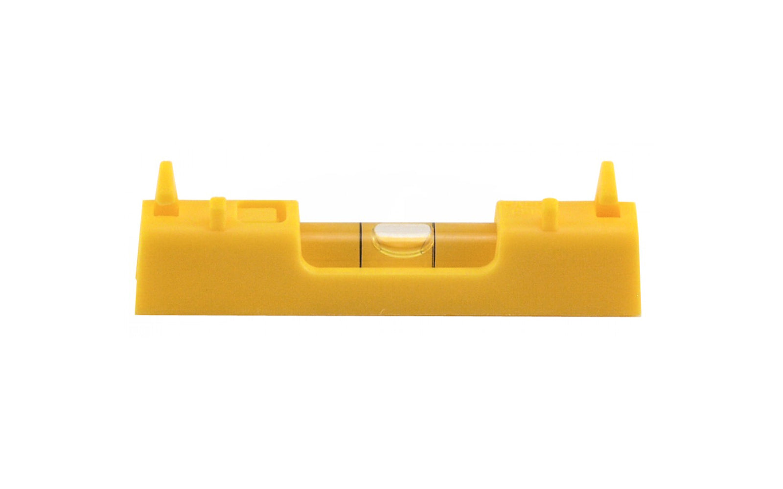 Mayes Poly Line Level ~ 2 Pack - Model No. 10199 ~ 2 levels in pack ~ 3" overall length ~ Flat surface ideal for surface leveling ~ Easily readable from all sides ~ High impact vials - Accurate to within .001