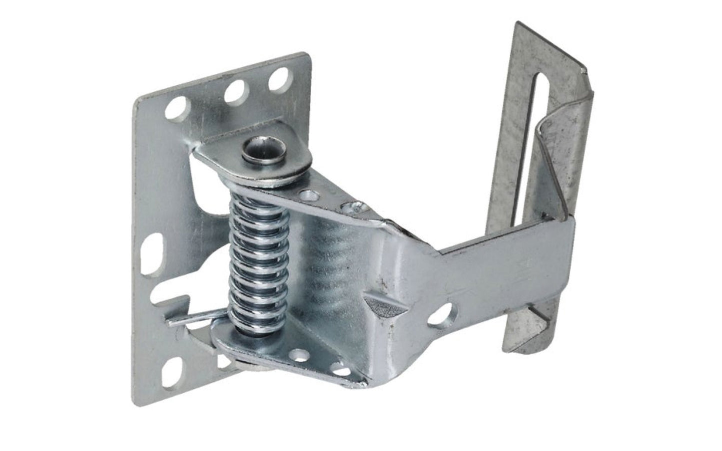 Garage Door Snap Lock with Strike. Spring-latch mounts on door and catch-mounts on track. Screws not included. National Hardware Model No. N280-800. 038613280809