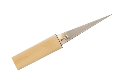 Kuri Japanese Laminated Steel Knife Backview ~ 120 mm