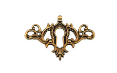 Solid Brass Elegant Keyhole