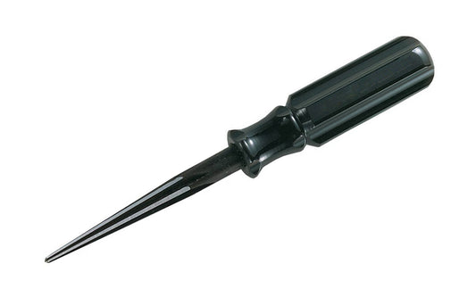 General Tools Tapered Reamer With Handle ~ Model 131 ~ Hardened & ground tempered steel cutting edges ~ Cutting capacity:  3/32" to 3/8" ~ For deburring & smoothing cut-pipe edges ~ Works easily on steel, brass, aluminum, plastic, wood & wallboard ~ Great for enlarging holes in metals, woods, plastics, & wall board ~ Handle for greater comfort & control ~ 038728130068