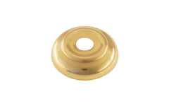 Brass Ball Finial Base ~ 1-3/4" Diameter ~ Non-Lacquered Brass (will patina over time)