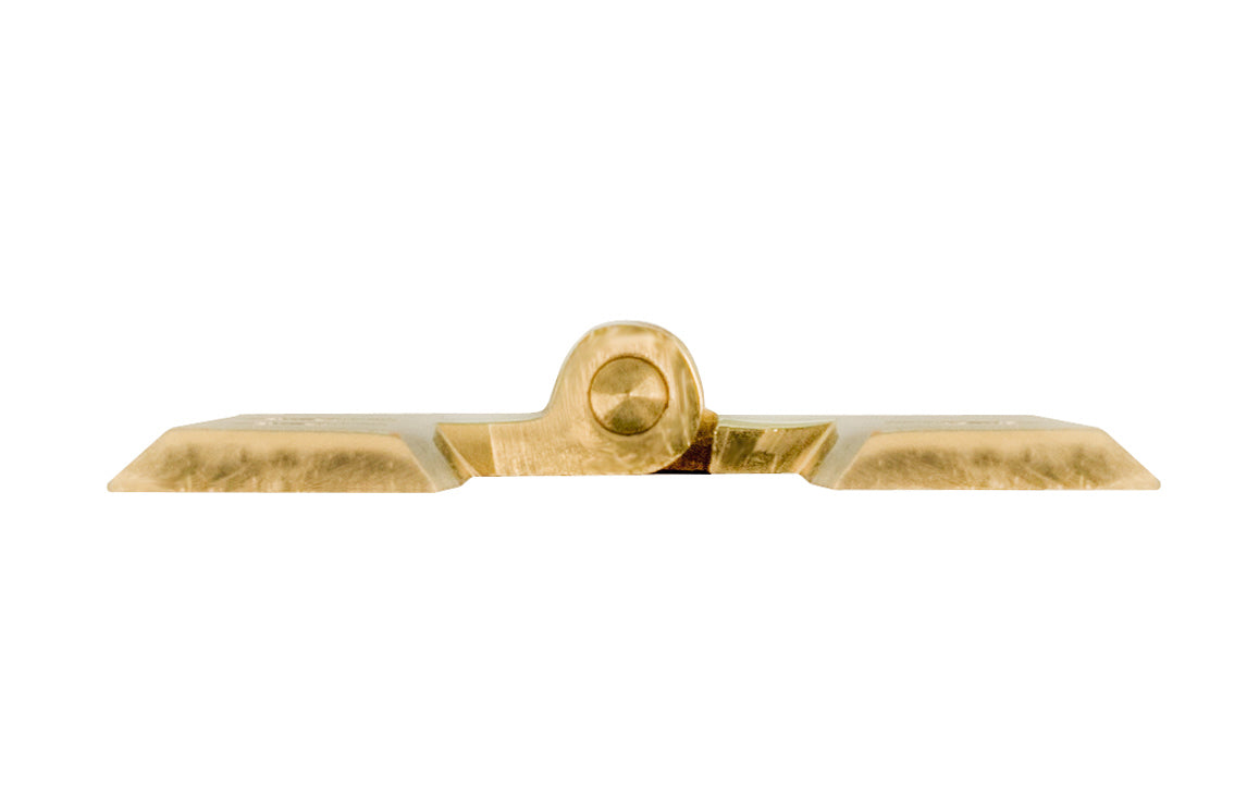 Classic Offset Solid Brass Pull ~ 3-1/2 On Centers – Hardwick & Sons